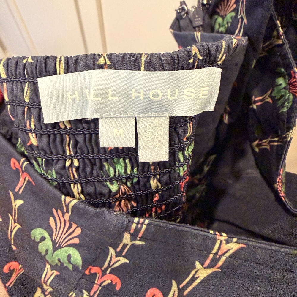 Hill House Navy Floral Halter Sundress - Picture 4 of 4